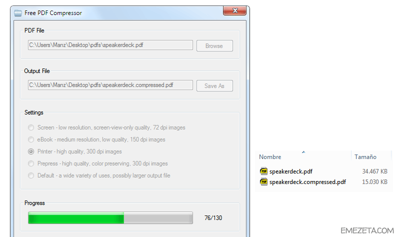 Free PDF Compressor: Comprime tus archivos PDF