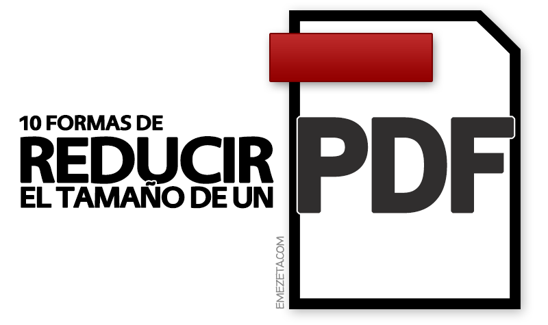 Reducir el tamaño de un PDF