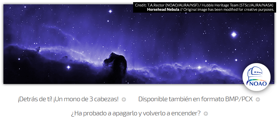 Nebulosa Cabeza de Caballo (NOAO)