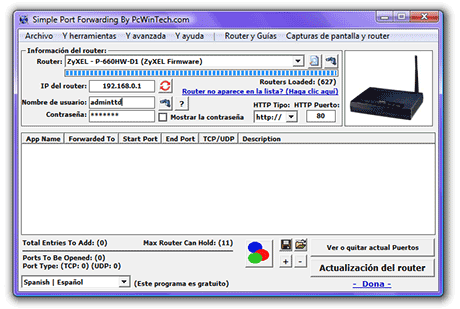 simple port forwarding