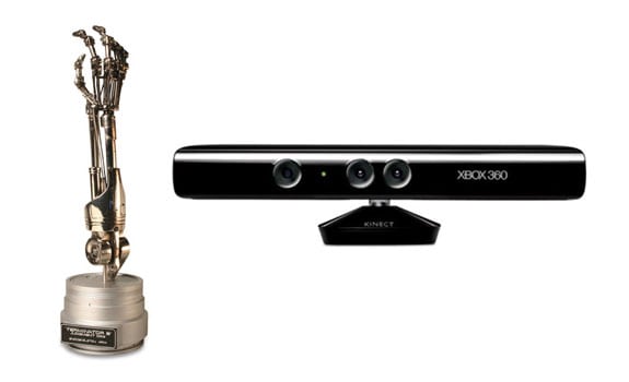 Kinect y los brazos robóticos