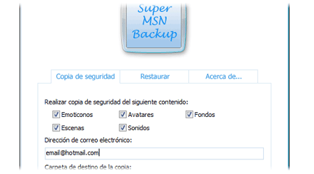 super msn backup