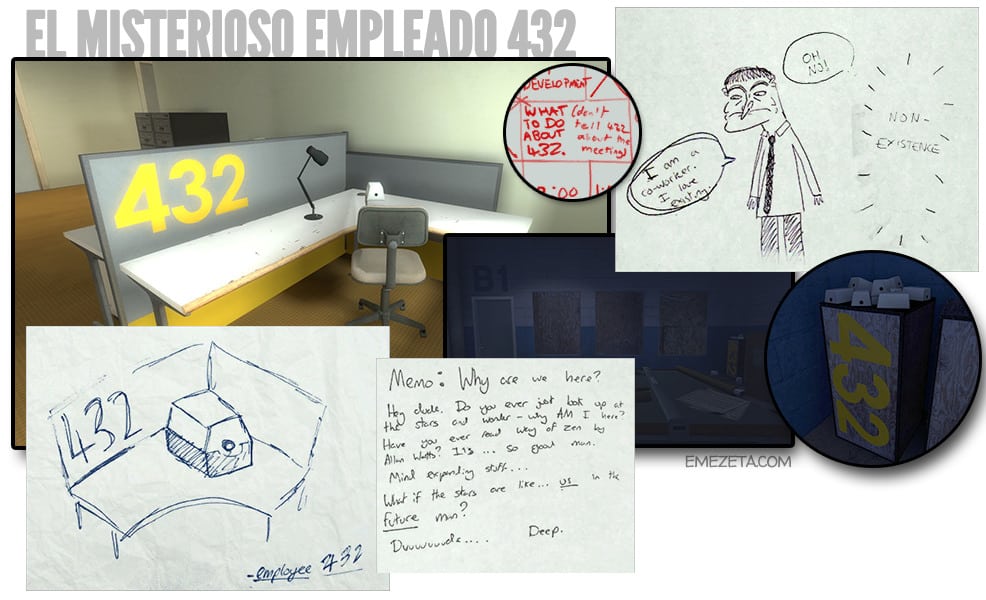 El misterioso empleado 432 de The Stanley Parable