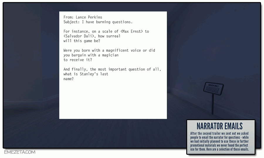 Museo: Emails