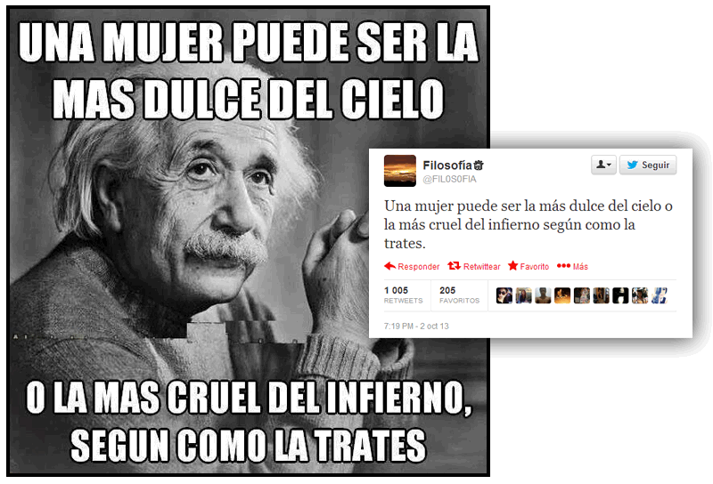 Cita falsa de Einstein