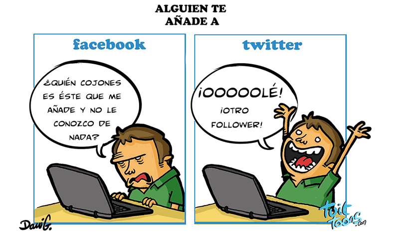 Tuittoons: Facebook - Twitter (carvalladolid)