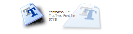 ttf fonts fuentes tipografias