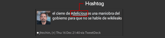 tweetdeck tweet hashtag