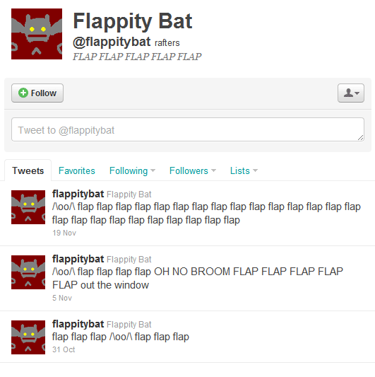 Cuentas absurdas de Twitter
