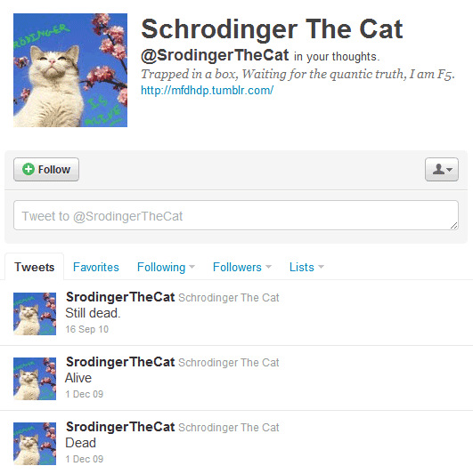 Cuentas absurdas de Twitter
