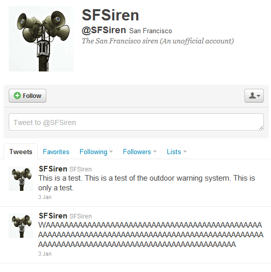 Cuentas absurdas de Twitter