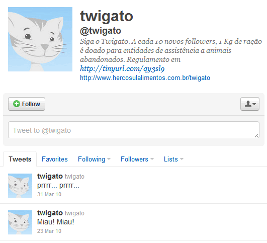 Cuentas absurdas de Twitter