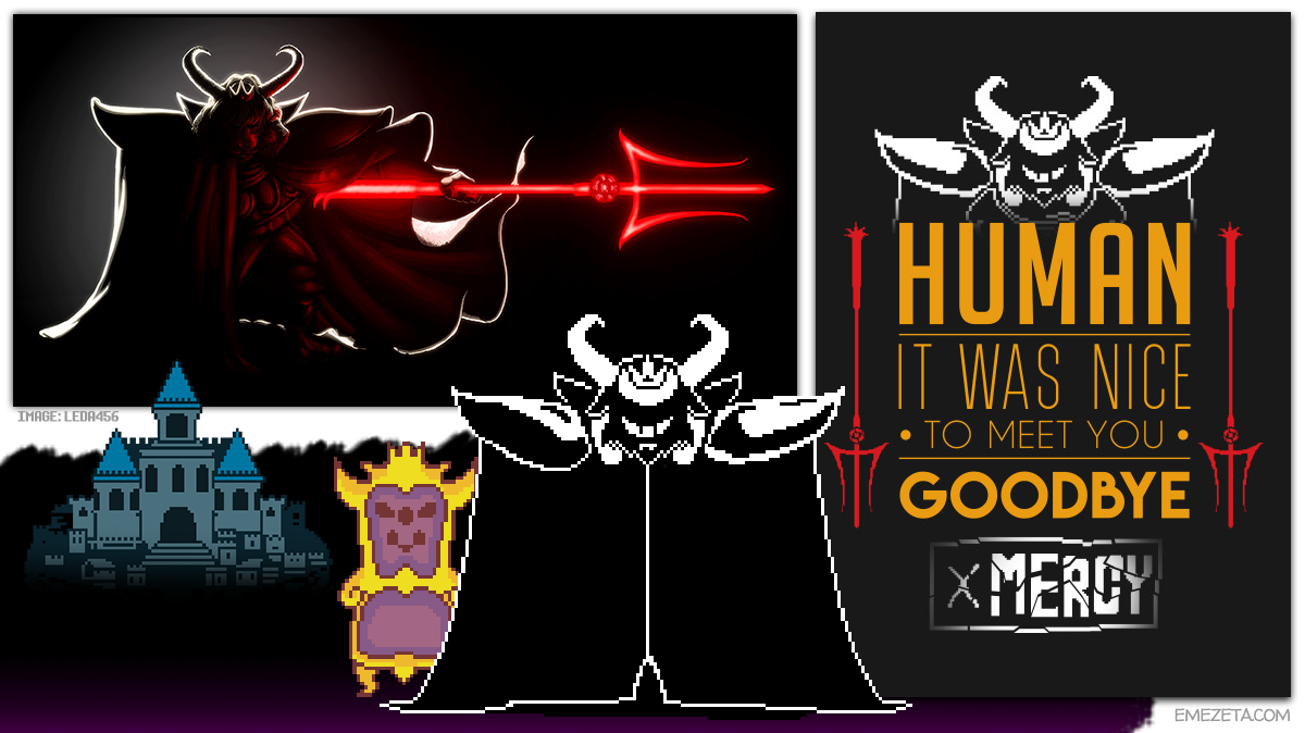 Asgore: El rey del subsuelo de Undertale