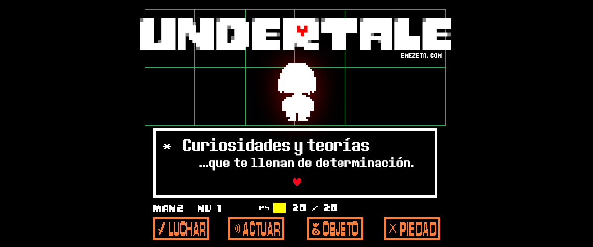 Curiosidades teorias undertale