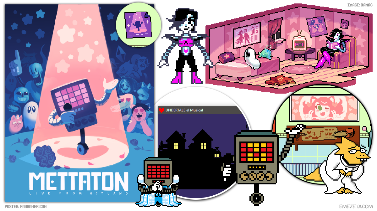 Mettaton, el robot de Undertale