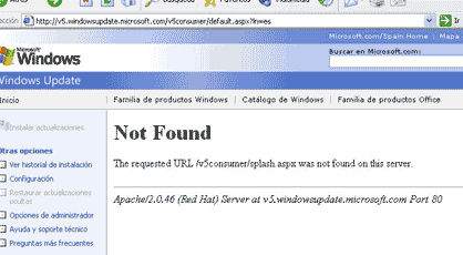 Windows Update bajo Linux?