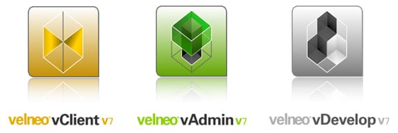 Velneo core apps: aplicaciones núcleo para desarrollar, configurar y ejecutar aplicaciones.