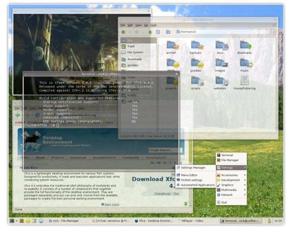 gestor de ventanas linux xfwm xfce