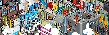 web 2.0 pixel art