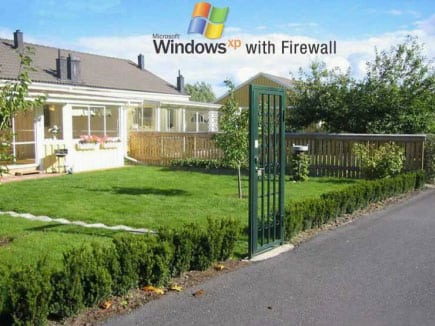 Windows XP con Firewall windows xp firewall
