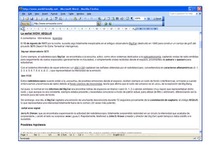 workfriendly navegar navegador microsoft word office 2003