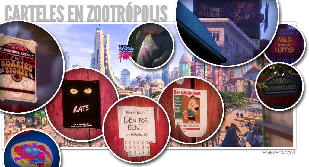 Carteles de Zootrópolis
