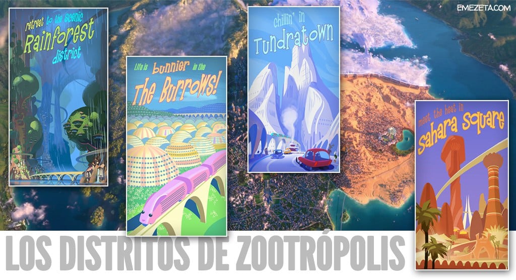 Distritos de Zootopía
