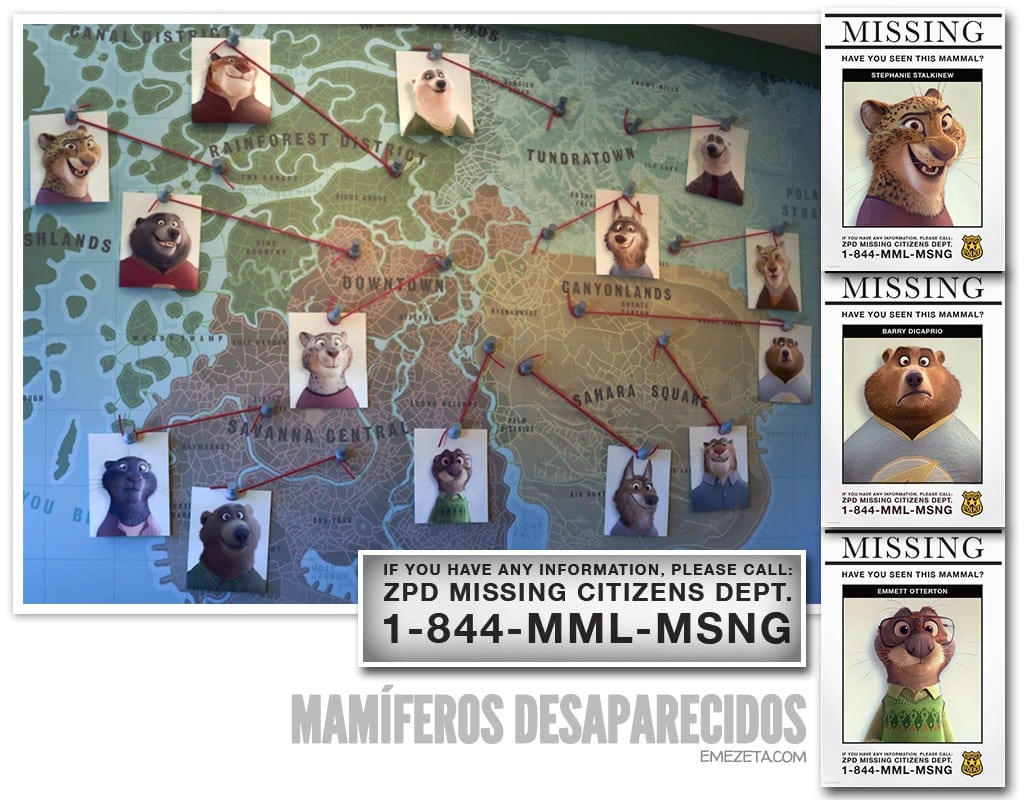 Mamíferos desaparecidos