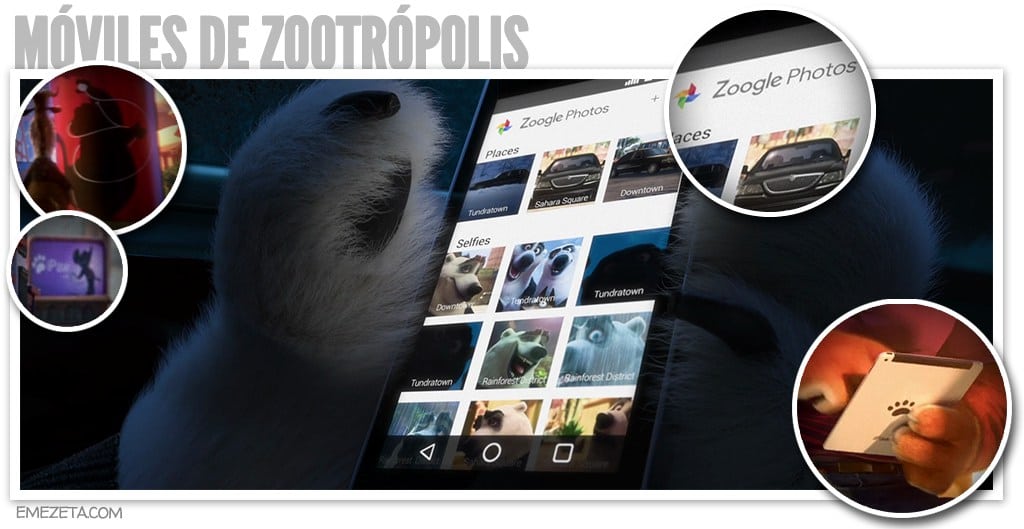 Móviles de Zootrópolis