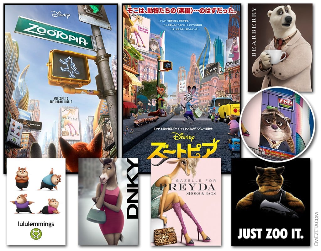 Poster oficial de Zootrópolis